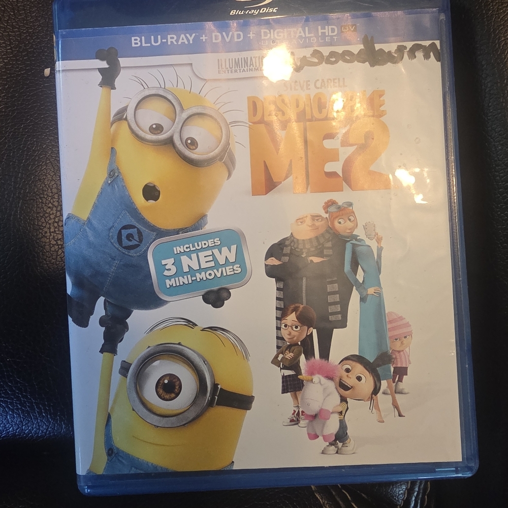 Despicable Me 2 Movie On Blu-ray